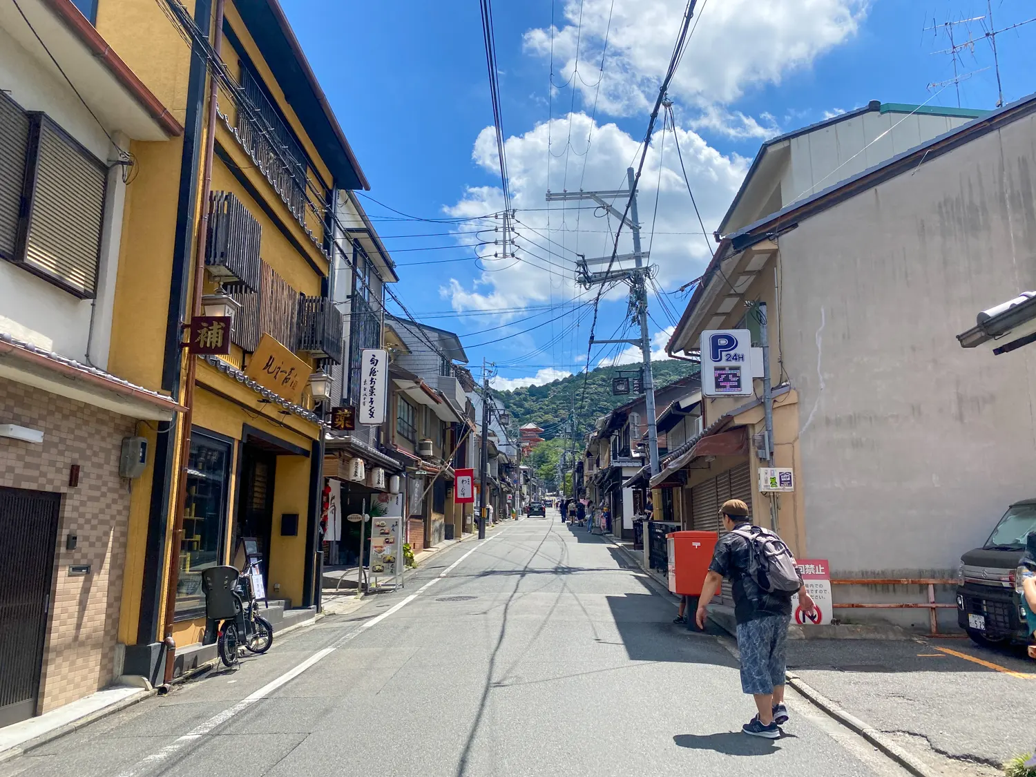 昼に車で清水寺に行くなら茶わん坂のパーキングがおすすめ4