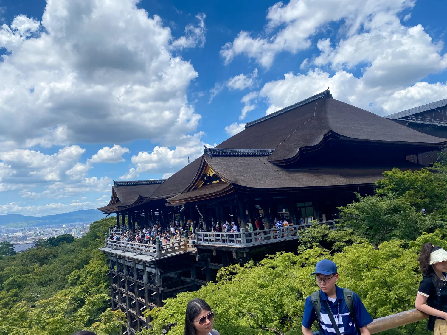 京都といえばここ！改修後の美しい清水寺