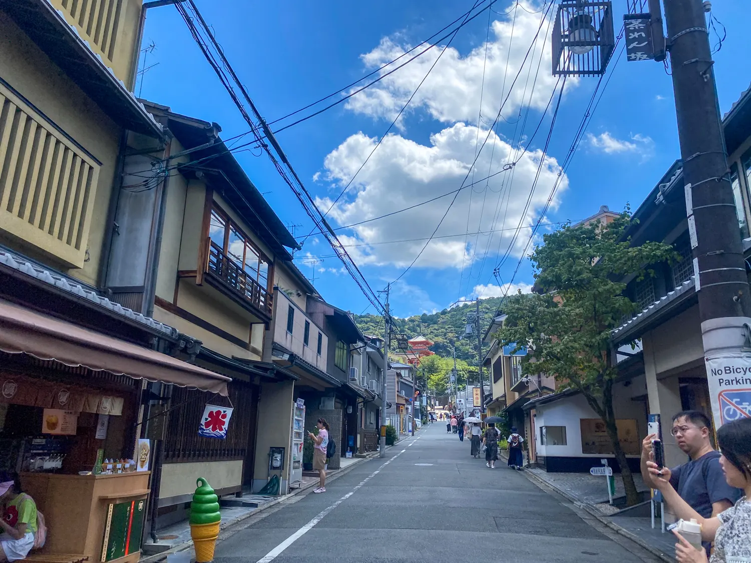 昼に車で清水寺に行くなら茶わん坂のパーキングがおすすめ6