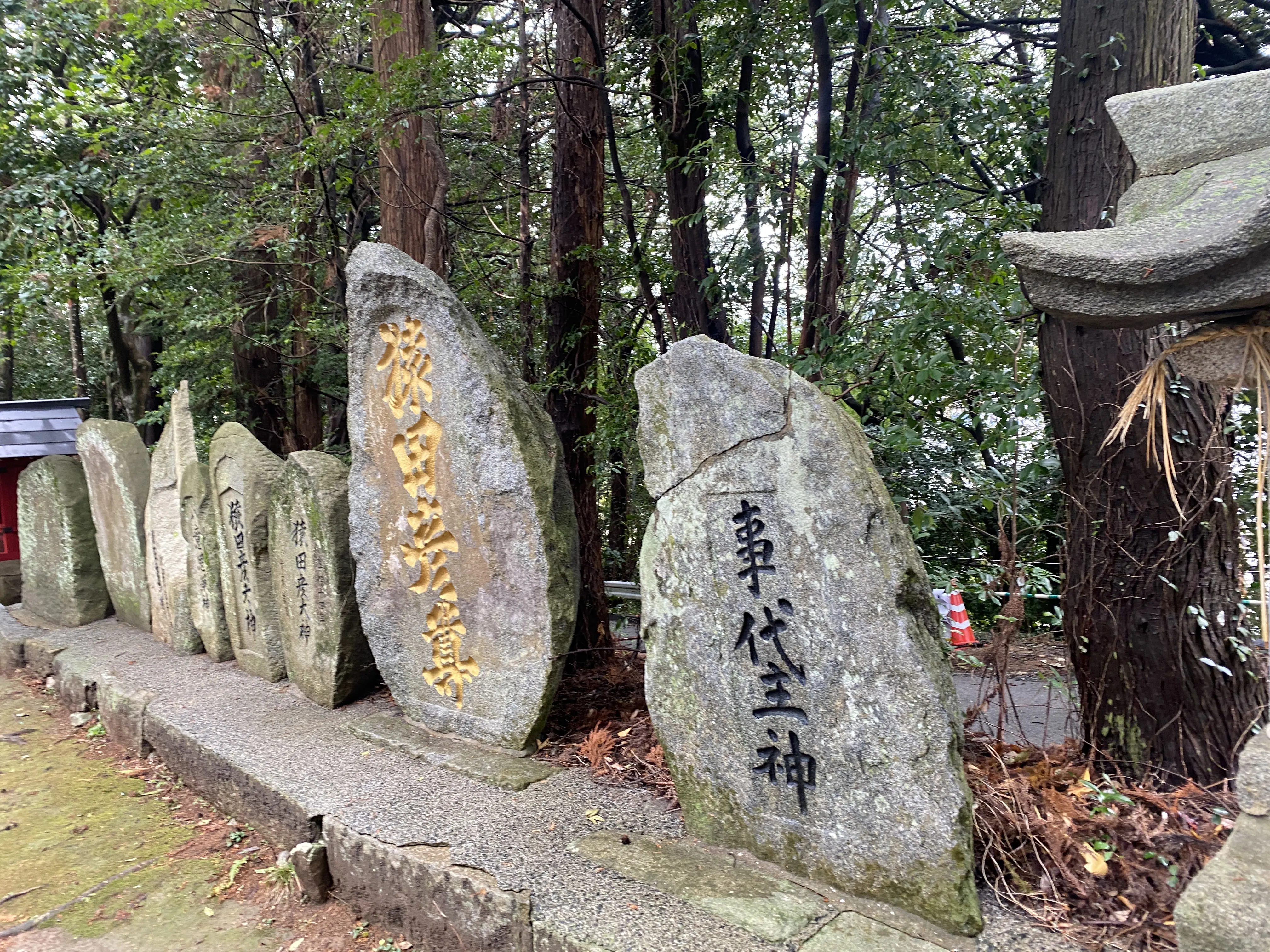 寒さが残る筑紫神社への参拝7