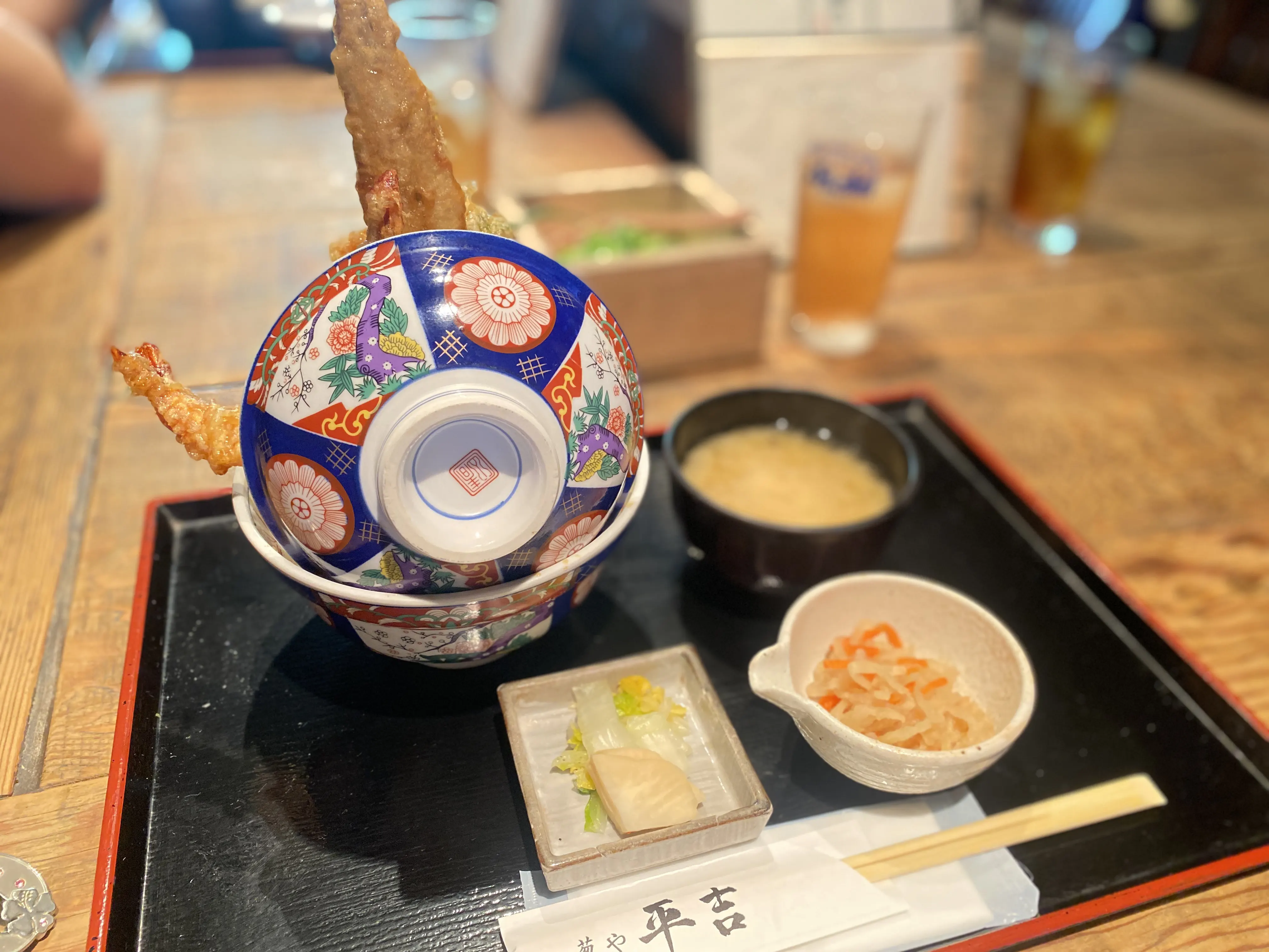 京都市下京区のおいしてく映える天丼「葱や平吉（ねぎやへいきち）」3