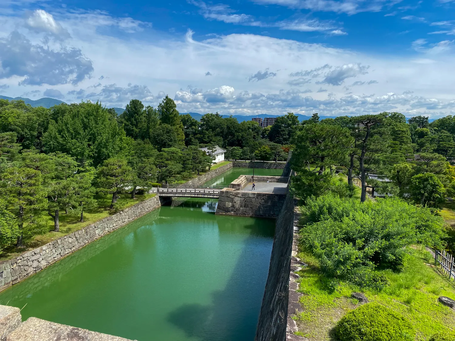 京都市中京区「二条城」を上から見られる？！展望台のようになっている天守閣跡24