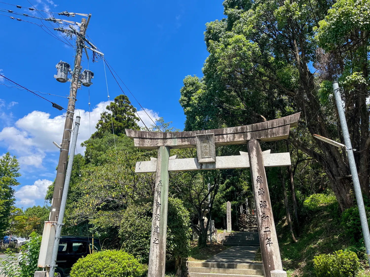 晴天に行きたい筑紫野市のスピリチュアルスポット「筑紫神社」1