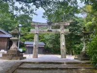 「白石神社」始めの鳥居